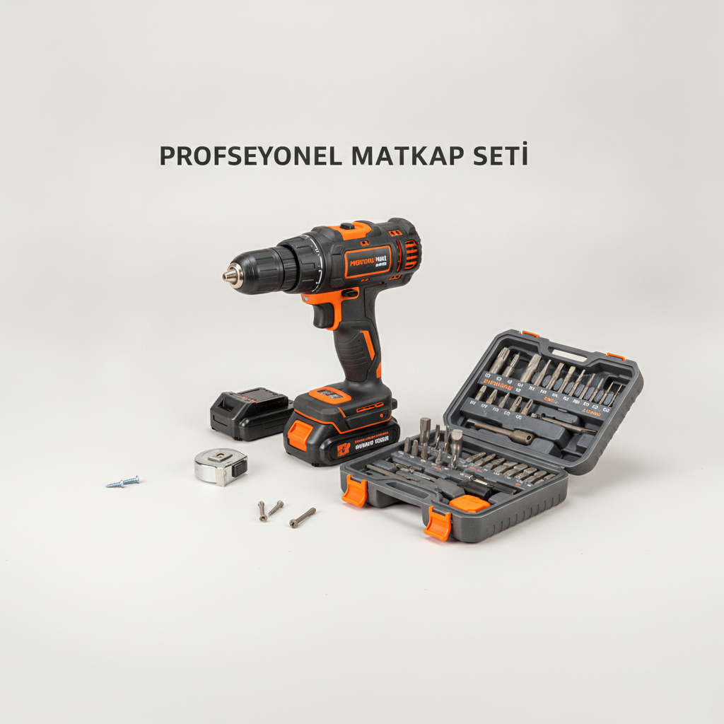 Profesyonel Matkap Seti