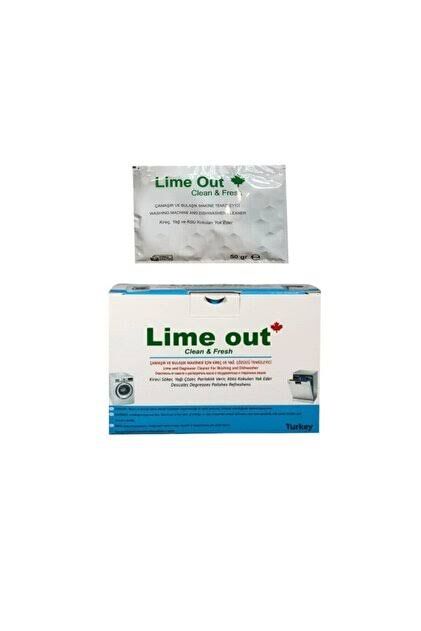 ÇAMAŞIR & BULAŞIK MAKİNESİ KİREÇ VE YAĞ ÇÖZÜCÜ TOZ LİME OUT 10'LU