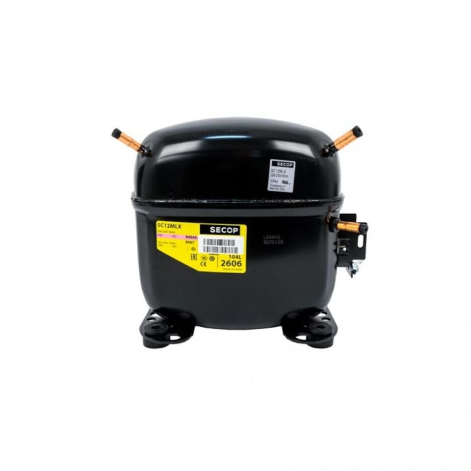 SECOP SC 18 CLX.2 1 HP R404A MONOFAZE DERİN KOMPRESÖR